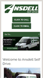 Mobile Screenshot of ansdellselfdrive.co.uk